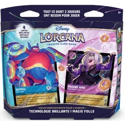 Disney Lorcana – Coffret de démarrage 2 joueurs Hyperia City – Chapitre 14 (FR)
