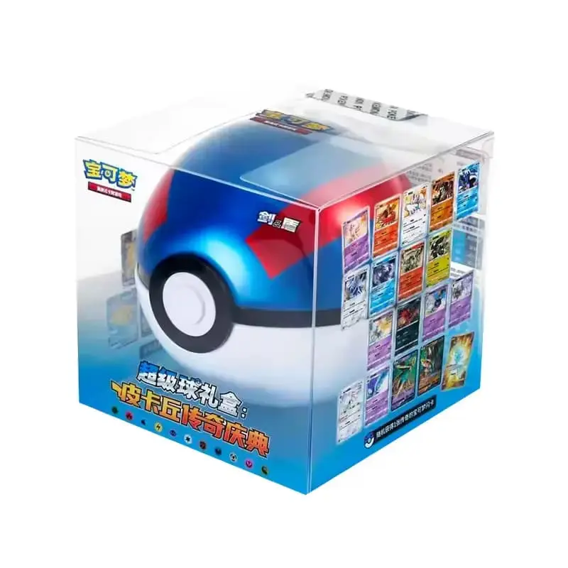 Pokéball & Superball Tin Pokémon Pikachu Legends CS3 Booster Jumbo (Chinois) (Superball)