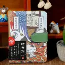 Carnet Magnétique A6 – 224 Pages – Illustrations Chats Japonais (4 Coloris)
