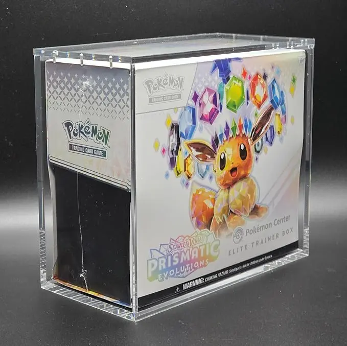 Protection magnétique acrylique pour ETB Pokémon Boite rigide (Elite ...